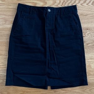 Old Navy NWOT Black Cotton Skirt (0)